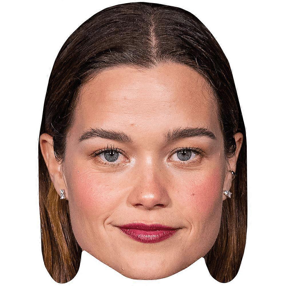 Sarah Catherine Hook (Lipstick) Celebrity Mask, Flat Card Face