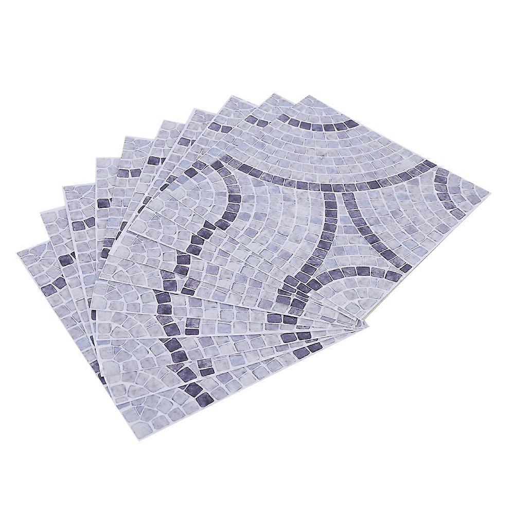 Effortless Renovation, High-End Home Decor Peel And Stick Floor Tile Stickers, Frosted Matte Design Non Reflective Visual Effect Beautiful Pattern