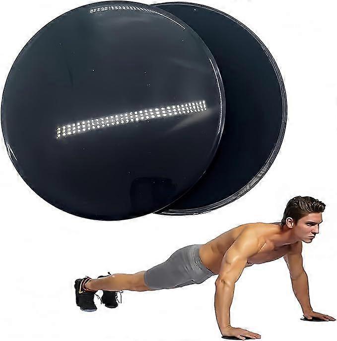 Exercise Sliders Core Strength and Flexibility Exercise Discs Home Gym Accessories 2-Pack