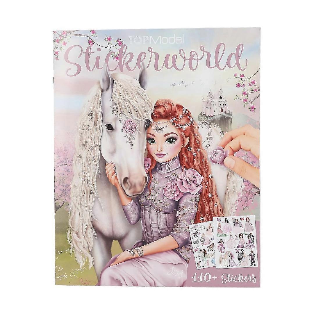 Topmodel Stickerworld Viva Violet Sticker Activity Book