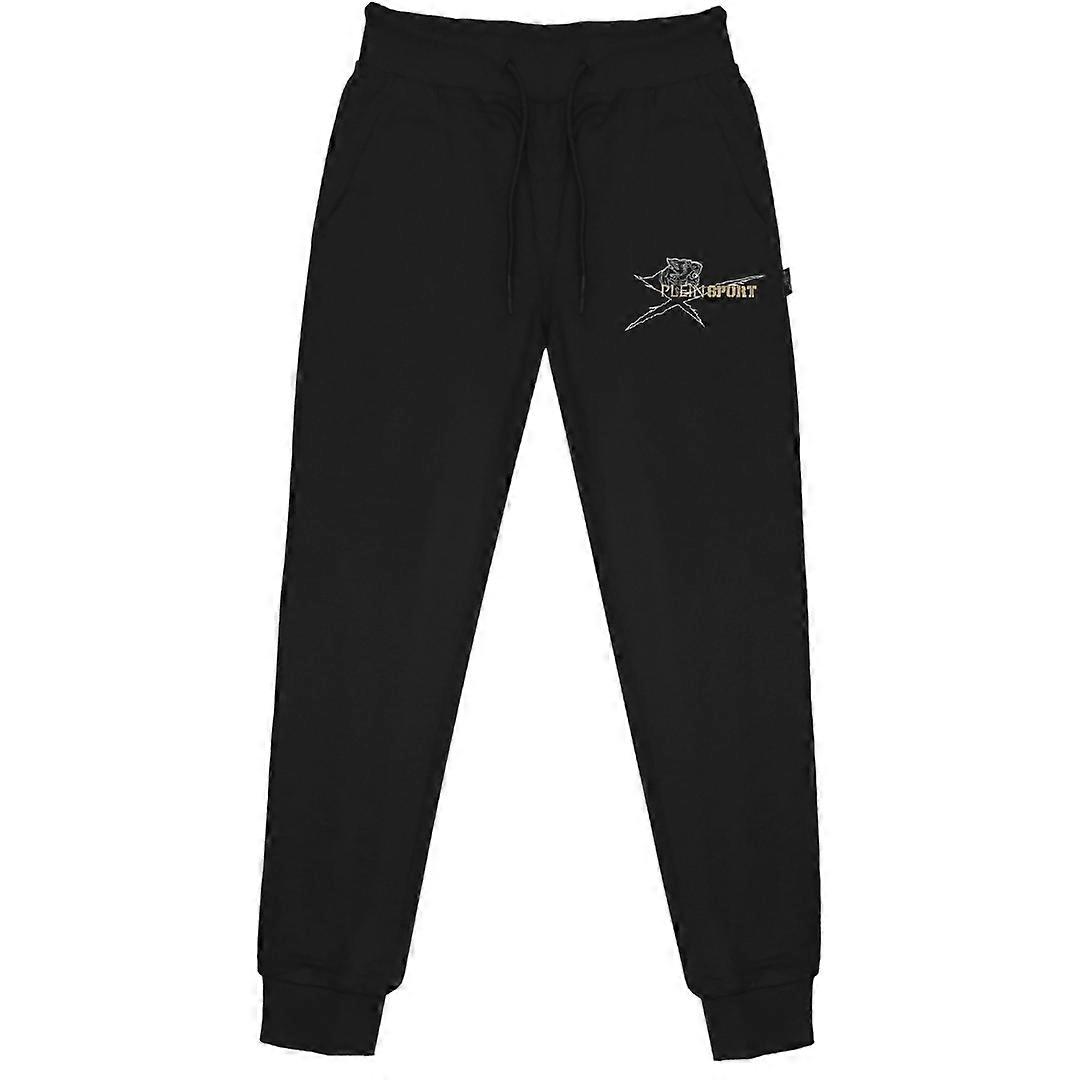 Plein Sport Small Logo Black Sweatpants