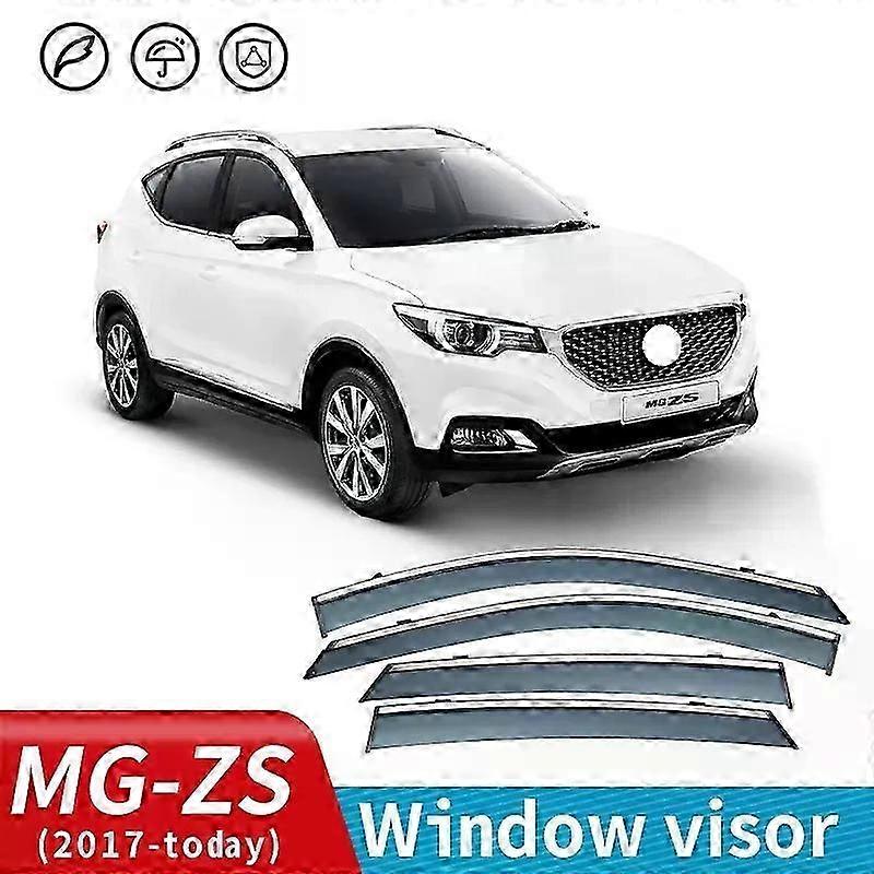 Applies To For Mg Zs Ezs Mk1 Zs11 2017-2024 Window Visor Vent Shades Ventvisor Wind Deflectors Visors Rain Visor