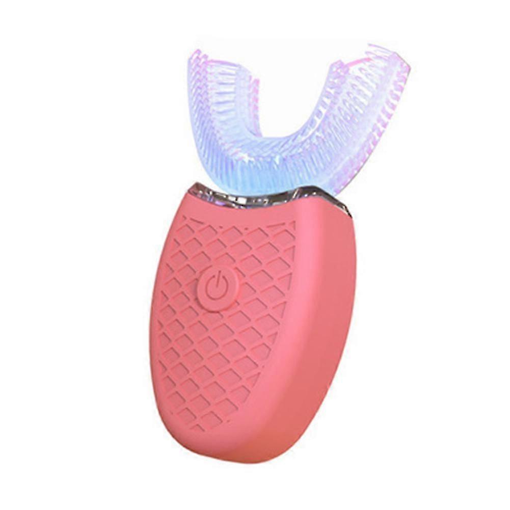 電動超音波歯ブラシ、シリコンU字型歯白色ケアツール、大人用電動歯ブラシ