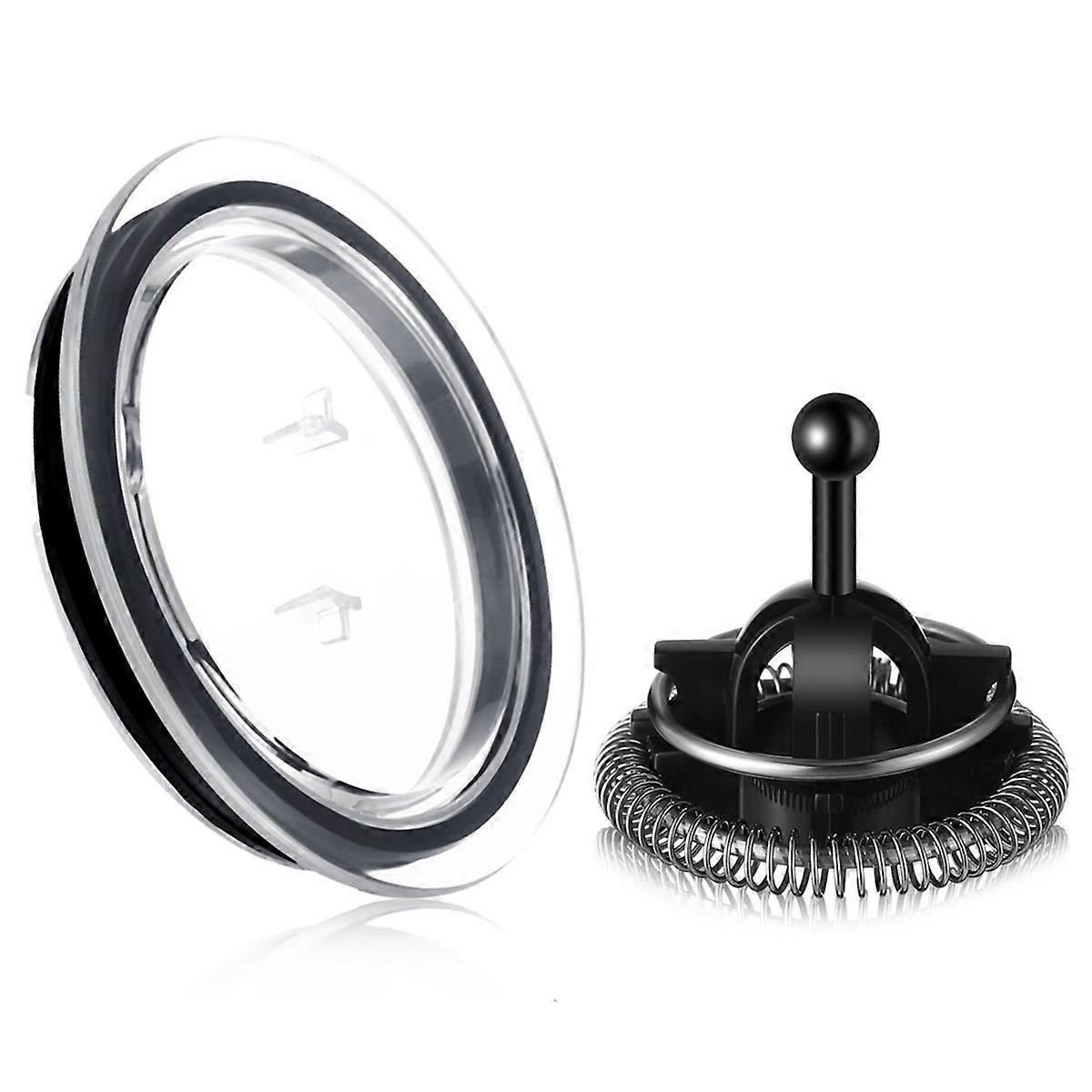 93271 Milk Frother Lid and Milk Frother Whisks for Aeroccino 3, Milk Frother Replacement Parts