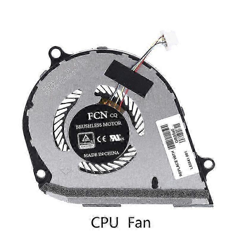 CPU GPU Cooling Fan for Hp ENVY X360 15-DS 15-DR 15-DR0004TX 15-DR0006TX 15-DR0010TX L53542-001 Edition