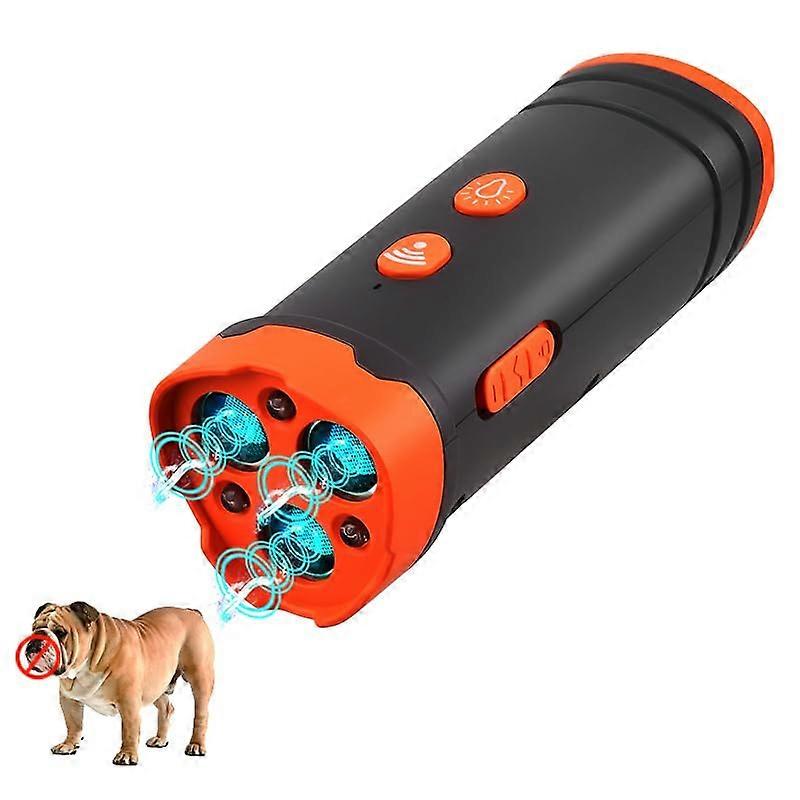 Ultrasonic Dog Bark Deterrent Device Stops Bad Behavior, Anti Barking, Up to 33ft
