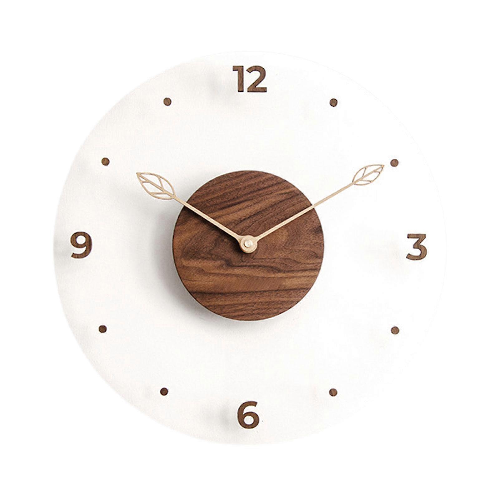 Large Wall Clock Nordic Style Simple Silent Clock for Kitchen Study Office