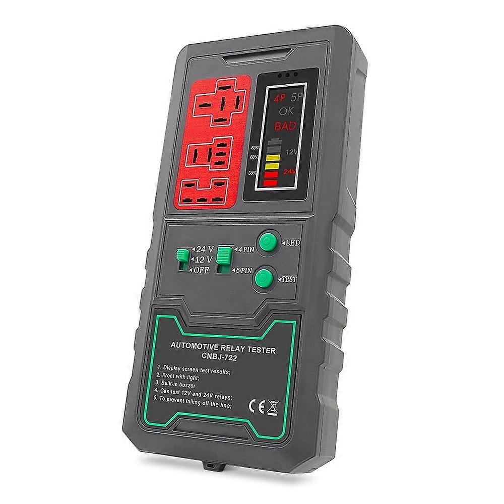 12V/24V 4 Pin 5 Pin Automotive Relay Tester CNBJ-722