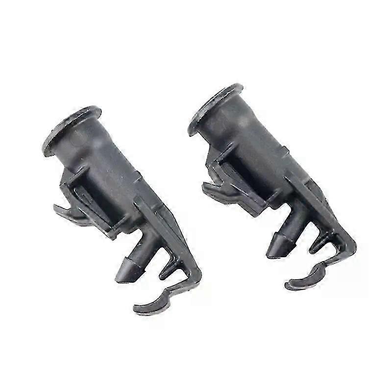2Pcs Windshield Washer Spray Nozzle Black Fit For Ssangyong Korando C New Actyon 2011+ 7842334000