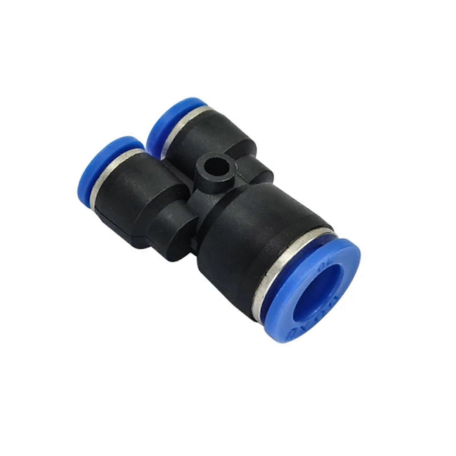 Y-Type Pneumatic Fitting Reducing Tee 4-12mm Plastic Hose Quick Coupling Straight Through Connector 16-12