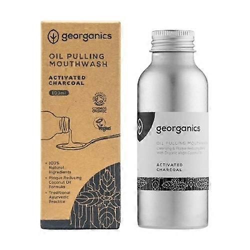 Activated charcoal oil mouthwash 100 ml