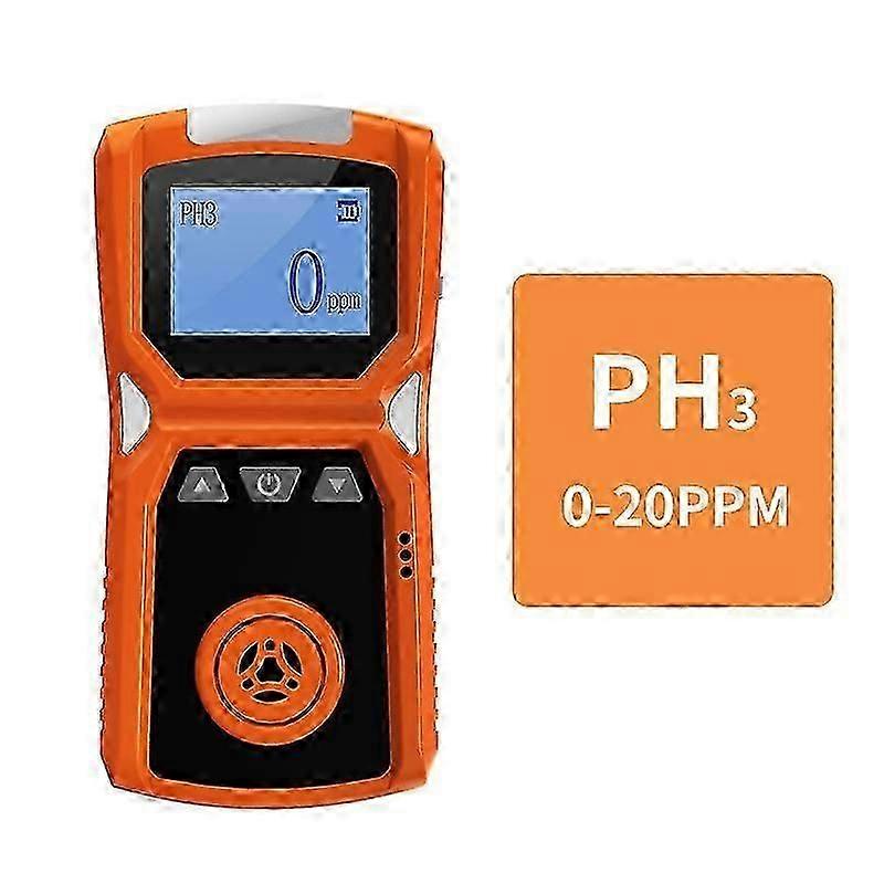 תעשייה ניידת H2/O3/CO/PH3/CO2/H2S/NH3/O2/NO2/NO/EX/CH4 גלאי גז גלאי גז דליק detetcor טעינת USB 0-100%LEL