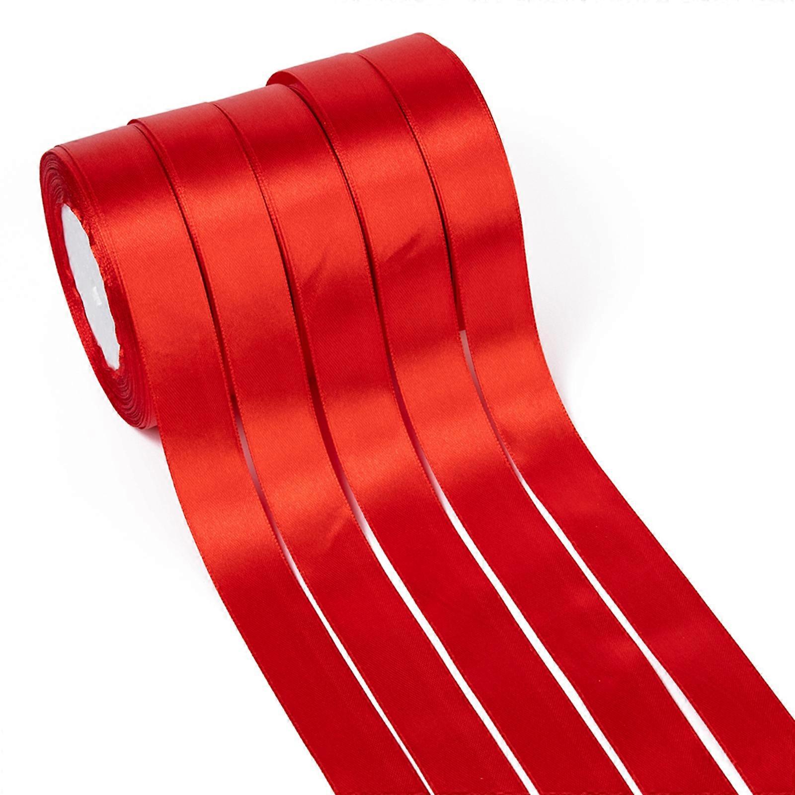 1Groep Polyester Lint Enkelzijdig Satijn Lint Kerst Lint