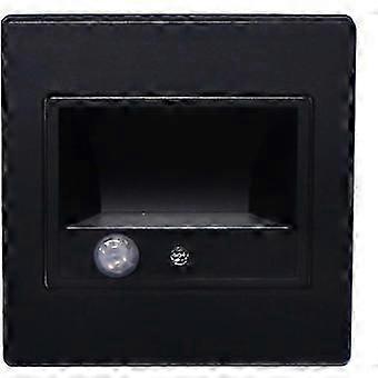 Led 1.5W Black Step Lights Motion Sensor Stair Light