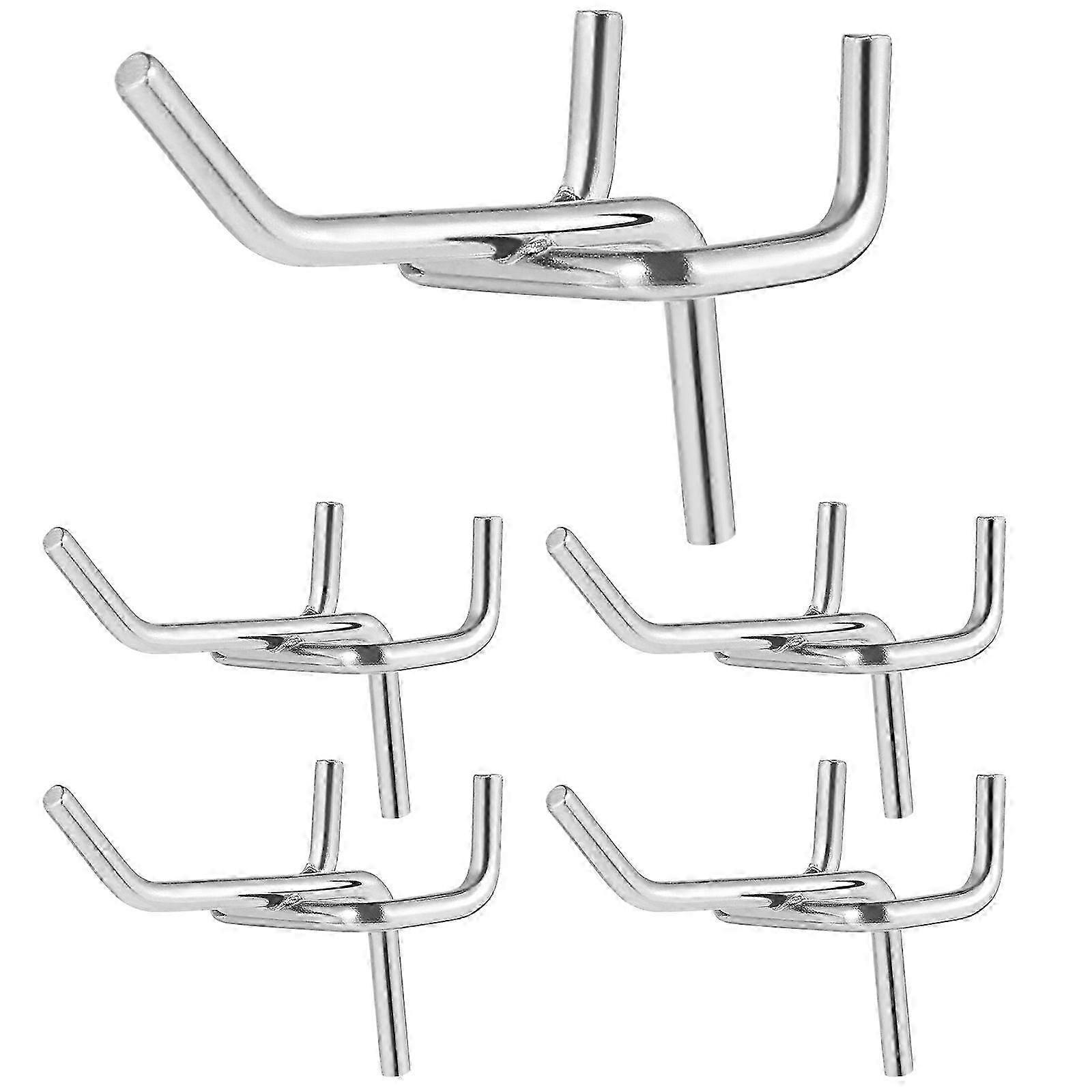 Durable Metal Pegboard Hooks for Heavy Duty Use