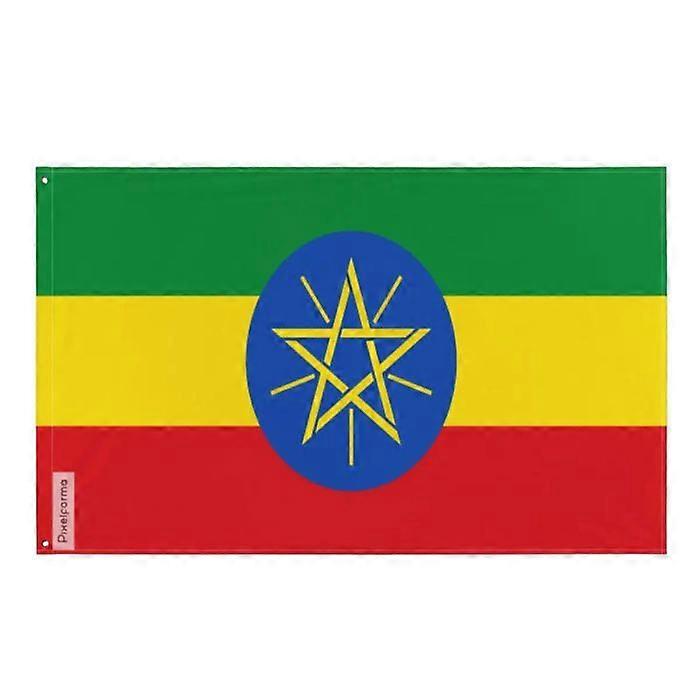 Flag of Ethiopia – 60 x 90 cm – Polyester – Iron eyelets – Durable