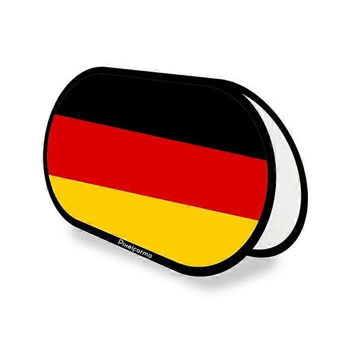 Flag - Germany - Oval - 70 x 120 cm - Polyester - Double-sided printing