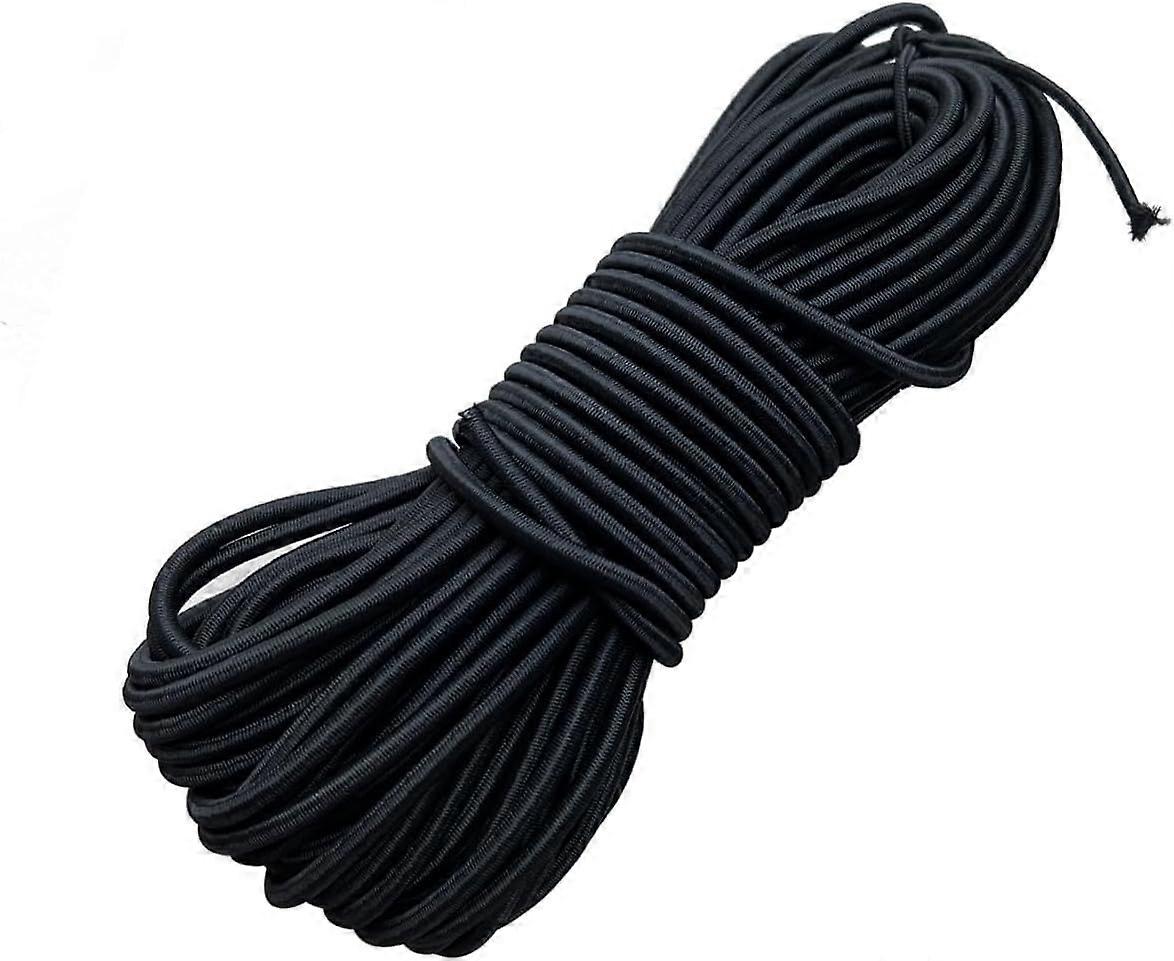 4mm/65.6 FT Elastic Bungee Shock Cord,  Heavy Duty Round Stretch String Elastic