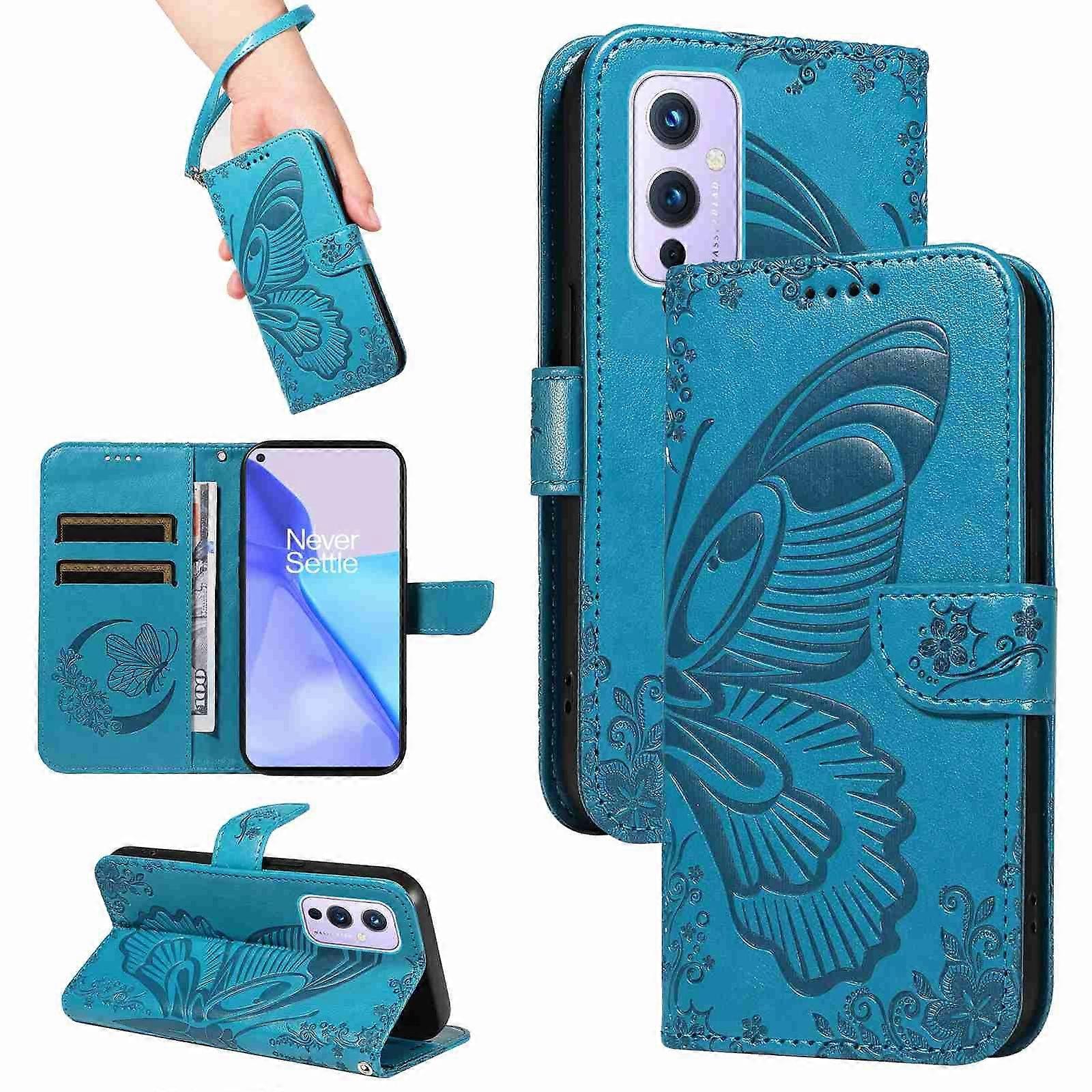Swallowtail Butterfly Embossed Leather Phone Case