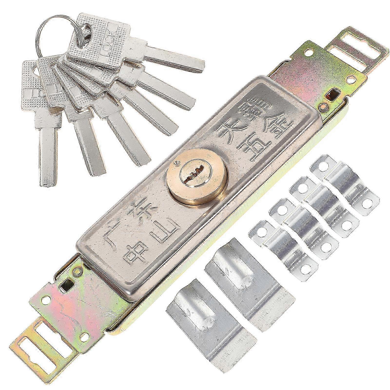 Garage Door Lock With Keys Rolling Shutter Door Lock For Warehouse Garage