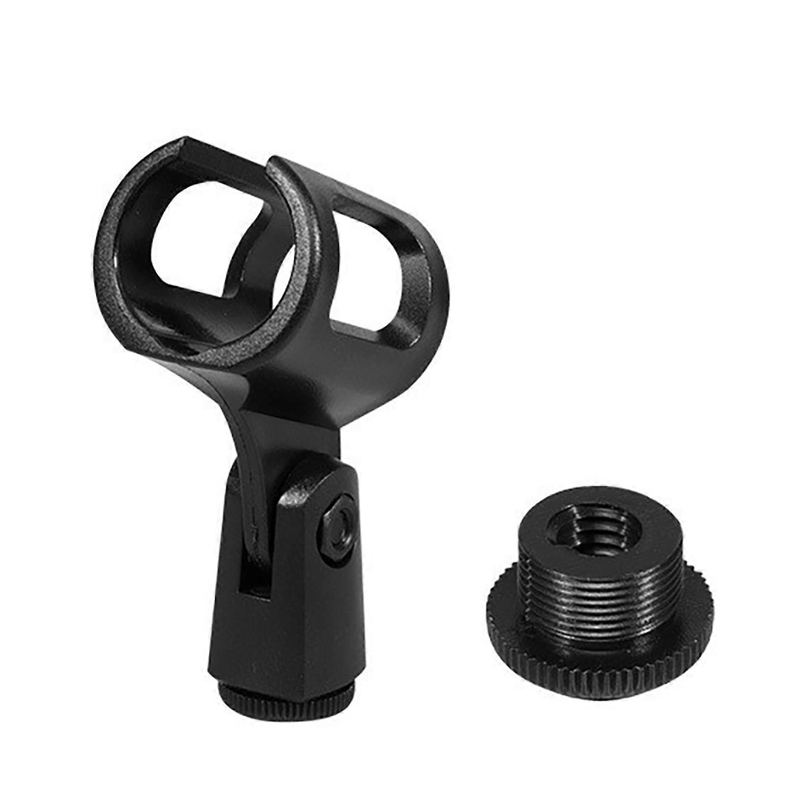 Flexibler Mikrofonhalter mit Kupfergewinde Universeller Mikrofonclip Mikrofonständeradapter Langlebiger, zuverlässiger Mikrofonclip