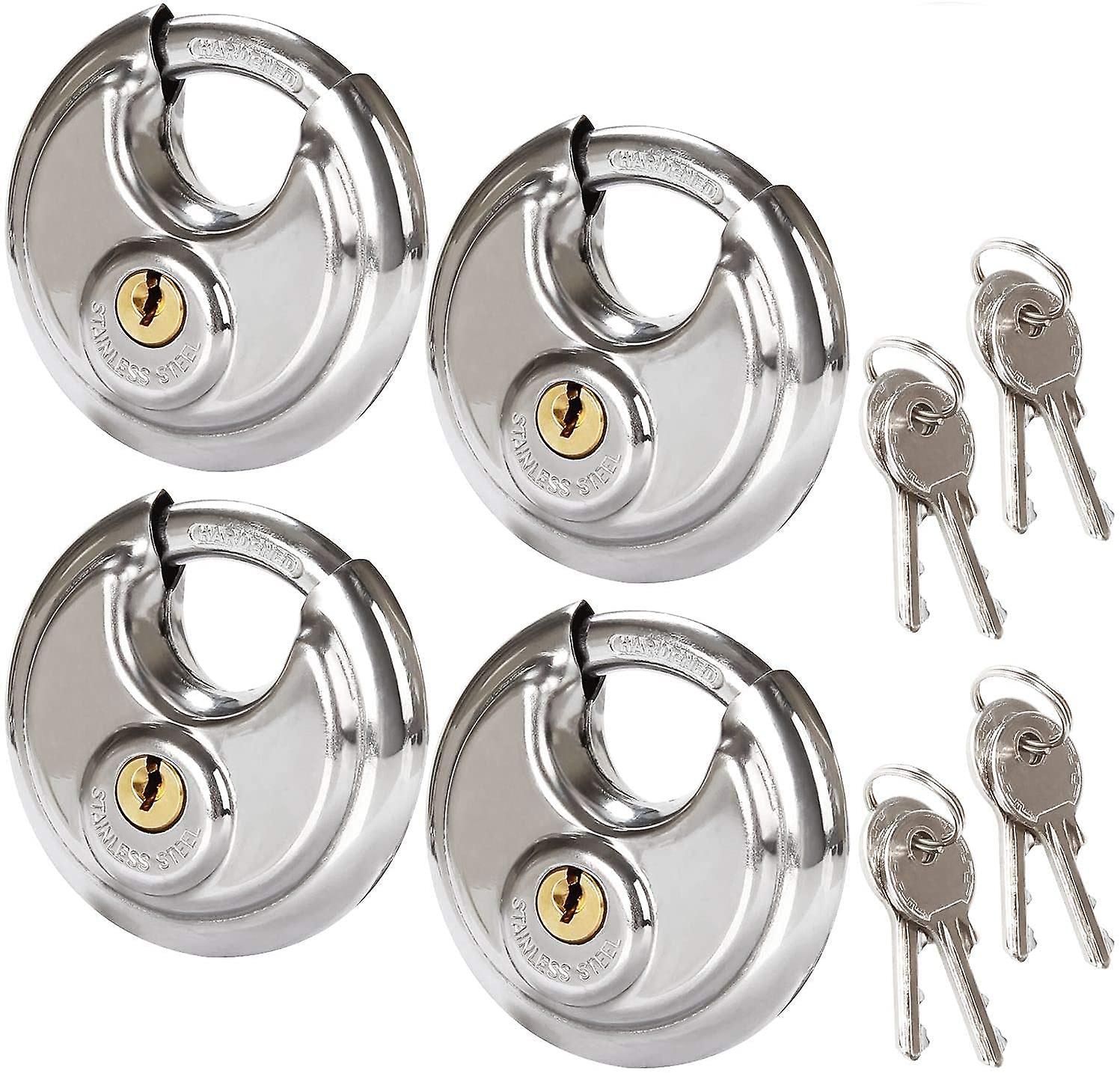 4 Pack Security Circular Vorhängeschlösser