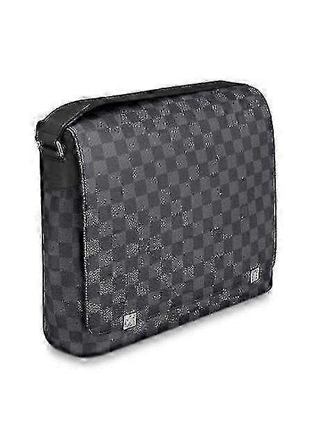 حقيبة كروس بودي جلدية منقوشة بكتف واحد للجنسين