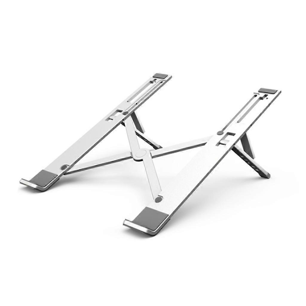 Coolcold Laptop Stand Height Adjustable Aluminum Laptop Riser Holder Bracket Invisible to 11- 17 inch for Notebook