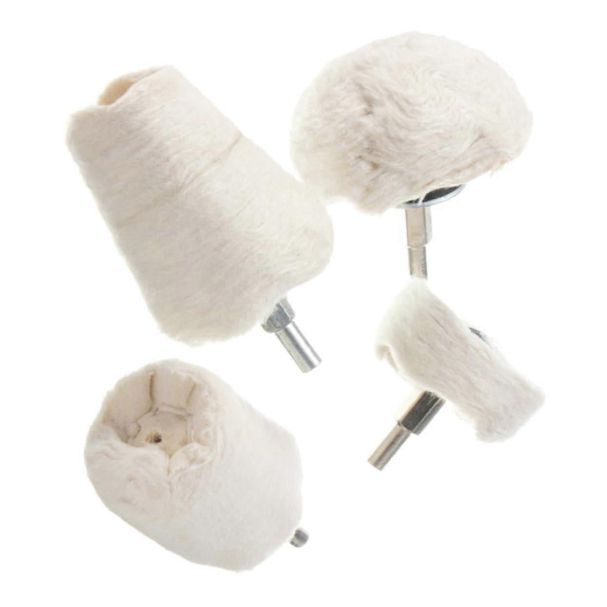 4part felt polishing pad set cloth cone shape for mirror polishing