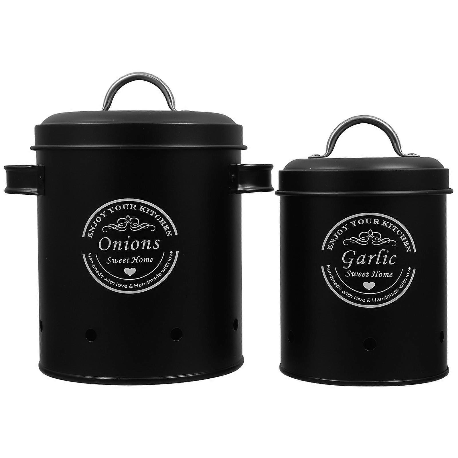 Kitchen Accessories, Onion Storage Containers with Strategic Ventilation