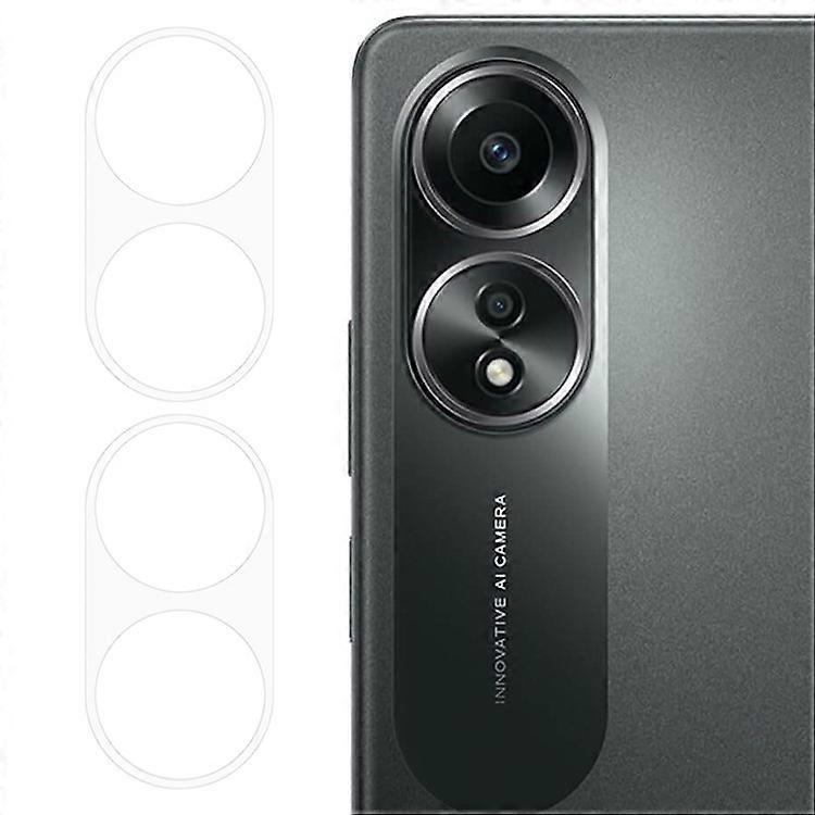 ENKAY HAT PRINCE 2個対応Oppo A58 4GカメラレンズプロテクターフルカバーHDクリアレンズフィルム