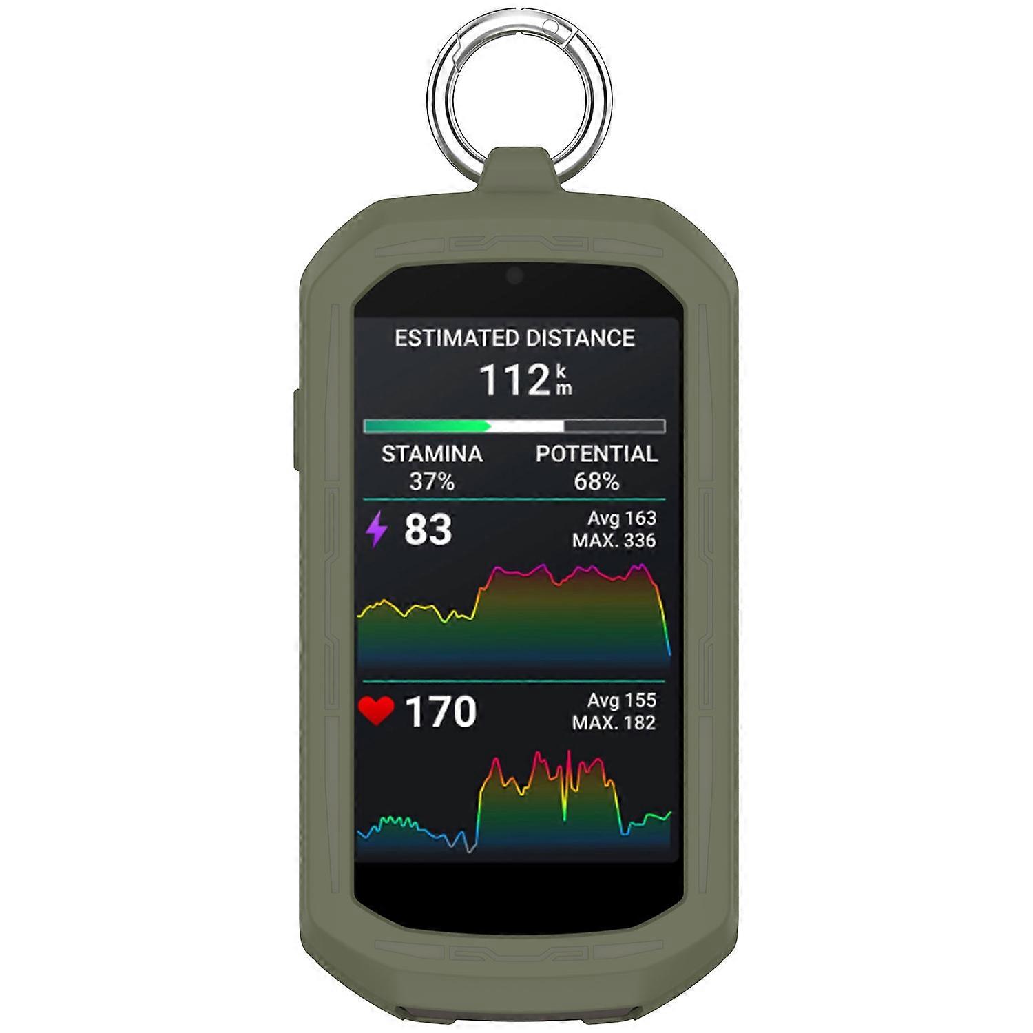 Silicone Case for Garmin Edge 1050 Bike Computer Full Cover Protective Cover with Spring Buckle