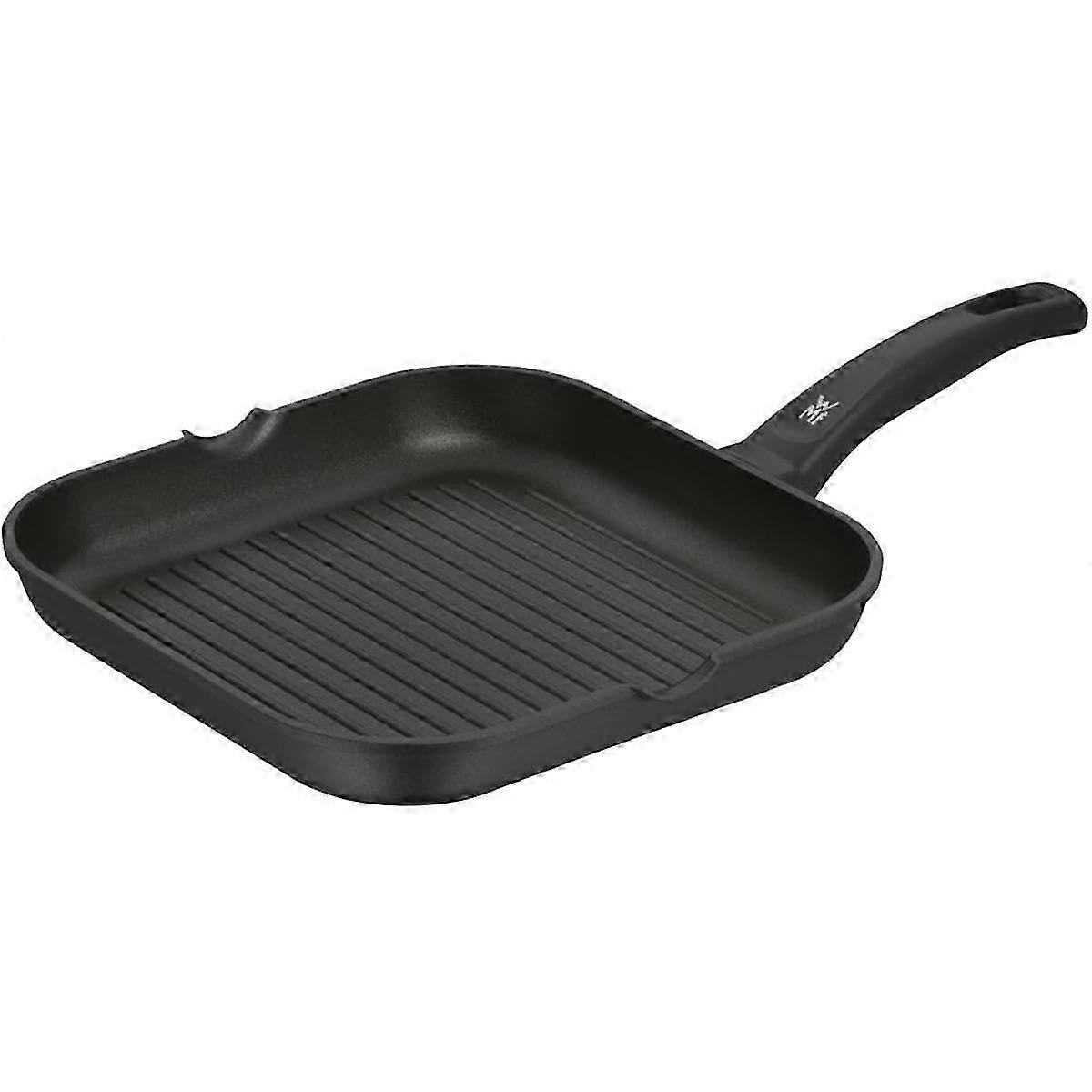 27cm Grill Pan - Cast Iron Compact Griddle Ideal for Tortillas, Crepes, and Pizza Cooking