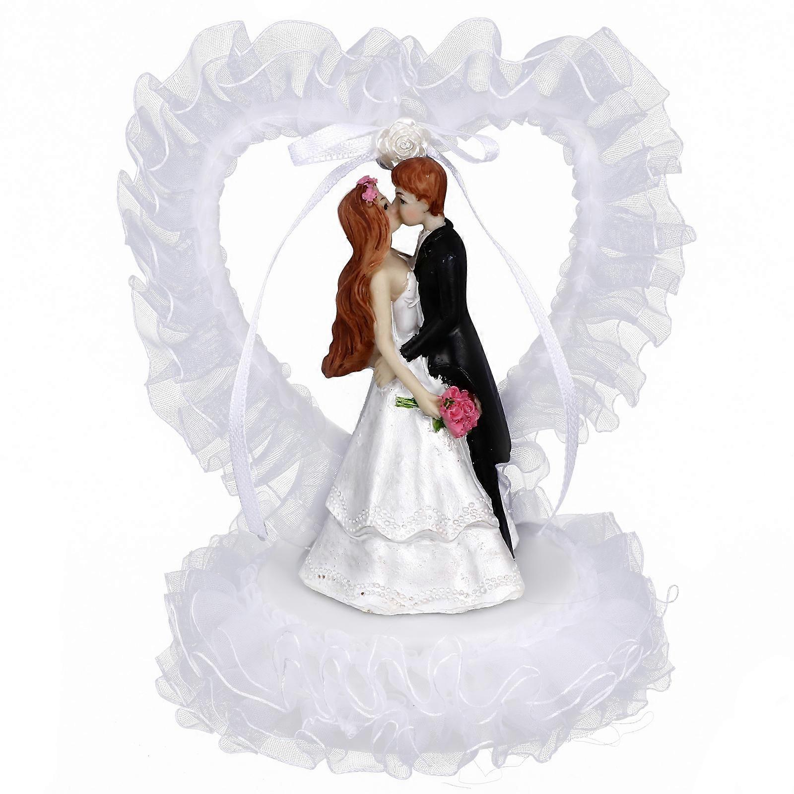 Ceremony Decor Item, Bride Groom Statue with Strong Decorative Effect for Events
