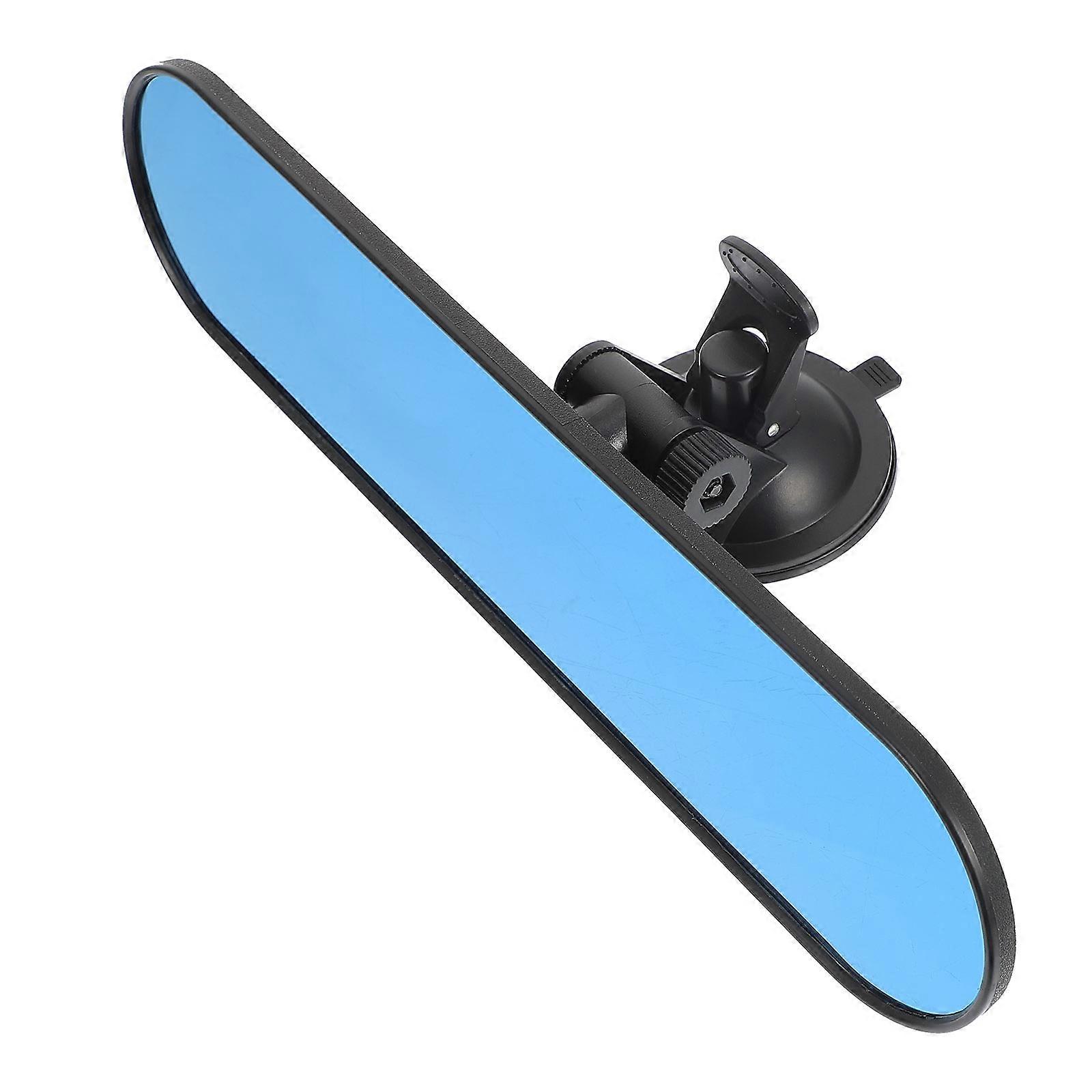 Automotive Interior Mirrors Adjustable View Car Rearview Mirror 28.5X12cm Round Simple Design 1Set