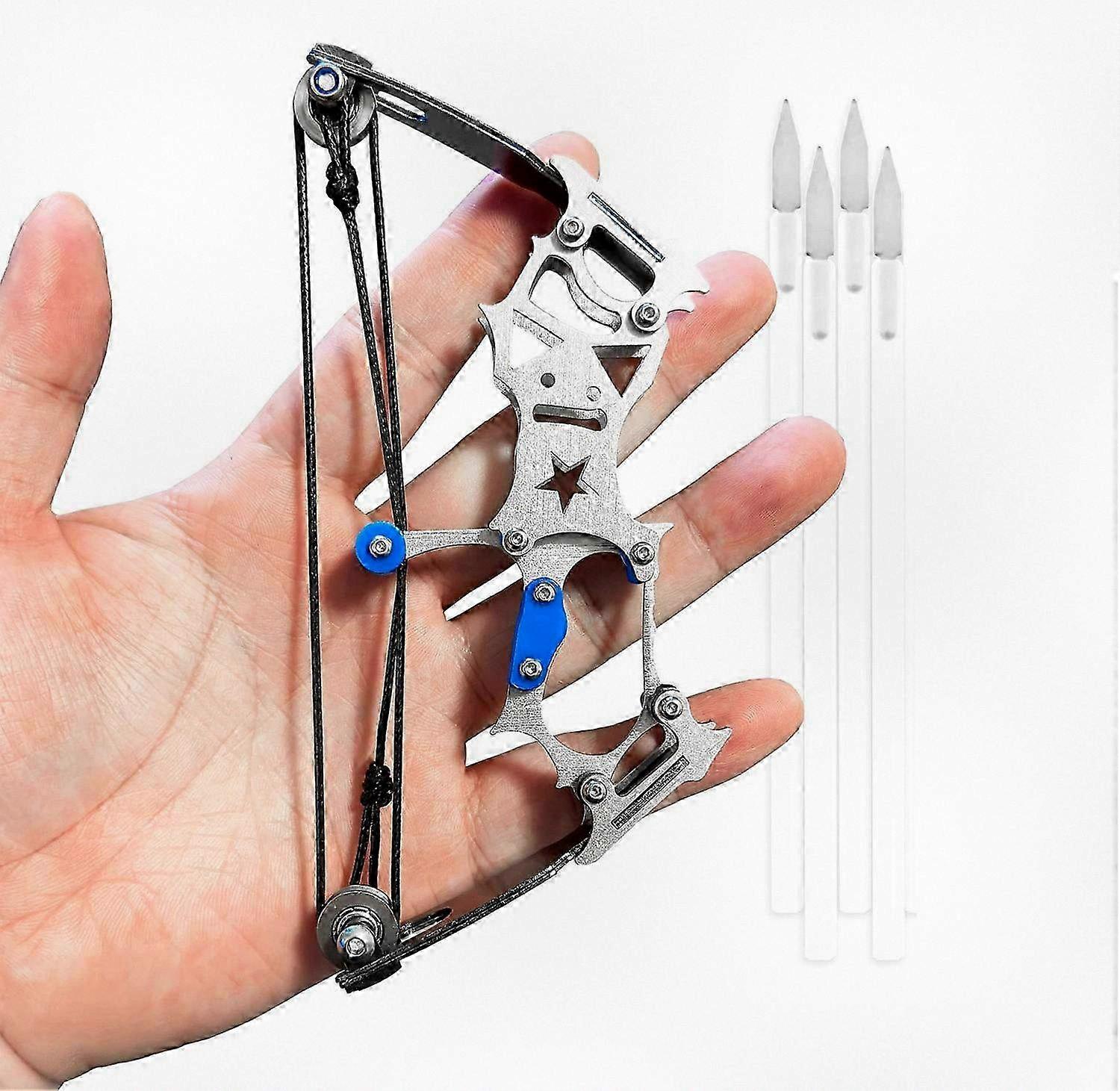 Universal Mini Compound Bow for Outdoor Shooting Practice, Type A Left or Right Hand, Ideal for Parent-Child Activities