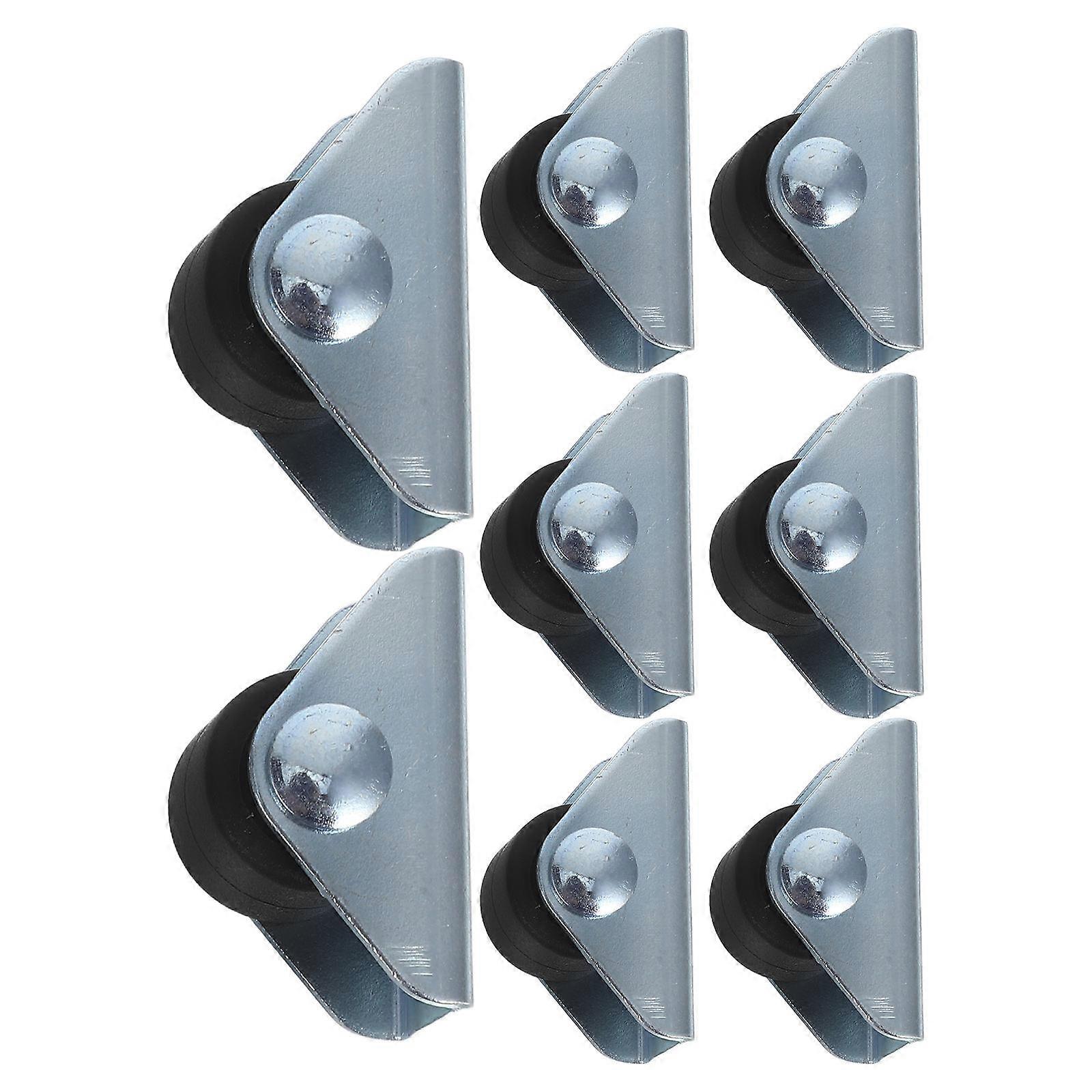 Rolling Wheels Drawer Caster Roller For Home Use Enhanced Load Capacity Smooth Sliding 8Pcs