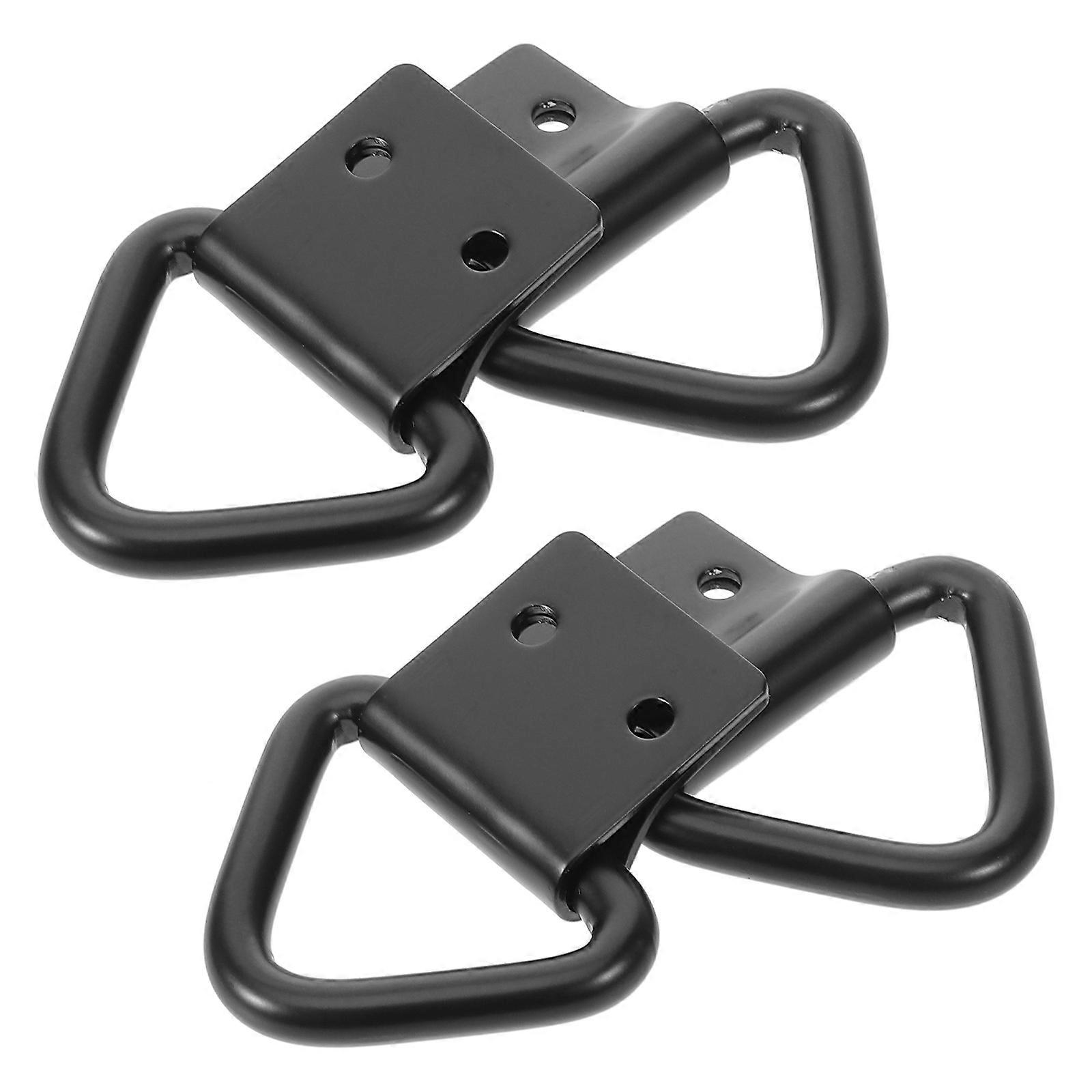 4pcs Durable Car Cargo Anchors Tie Down Lashing Rings for Truck Bed Fixing During Transportation