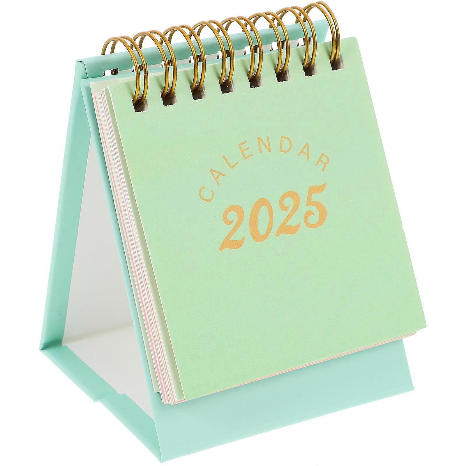 Compact Mini Desk Calendar – Stylish Monthly Planner for Home & Office Workspaces, Portable Desktop Decorative Organizer
