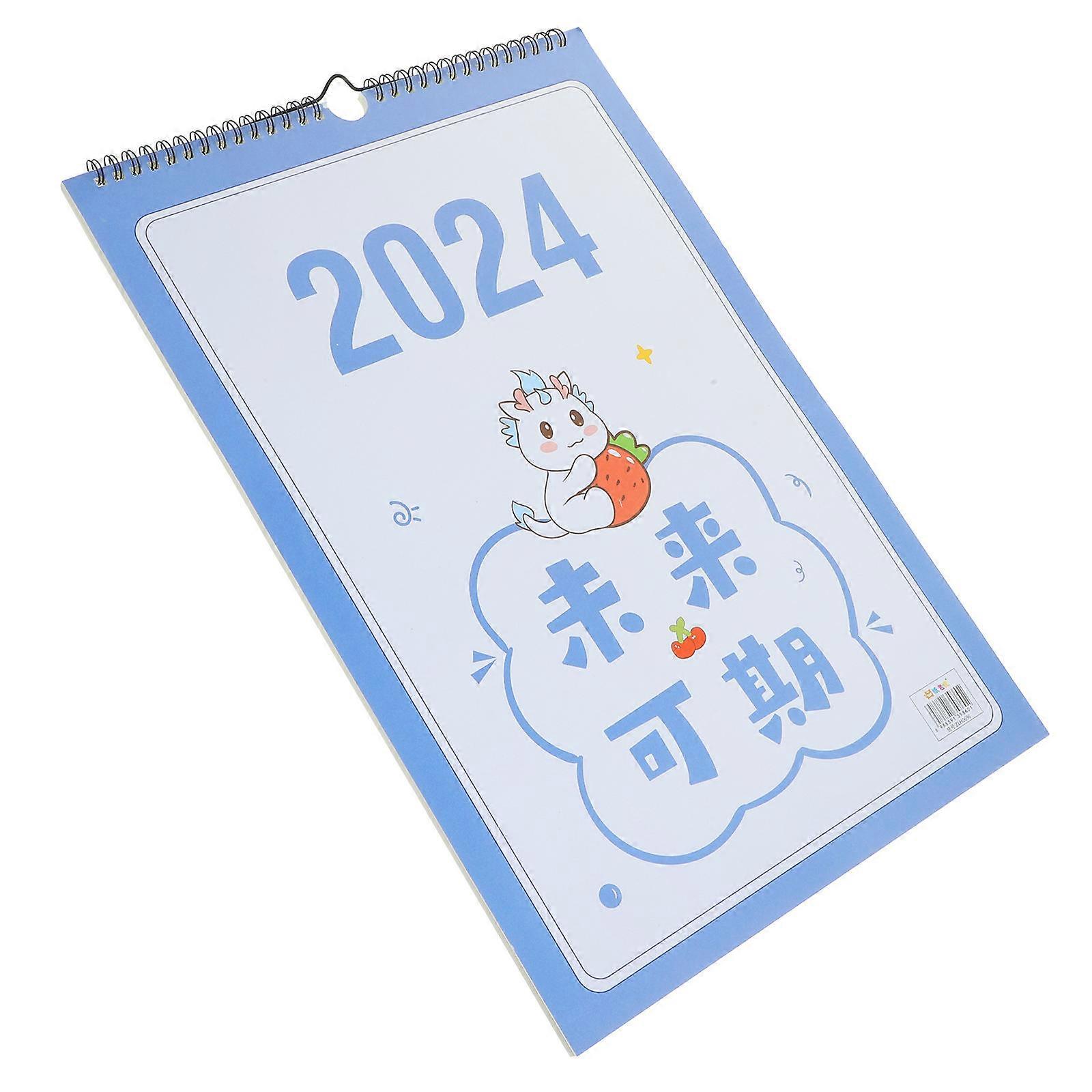 Practical Schedule Calendar Household Planner Rectangular For Home Office 2024 1Pack