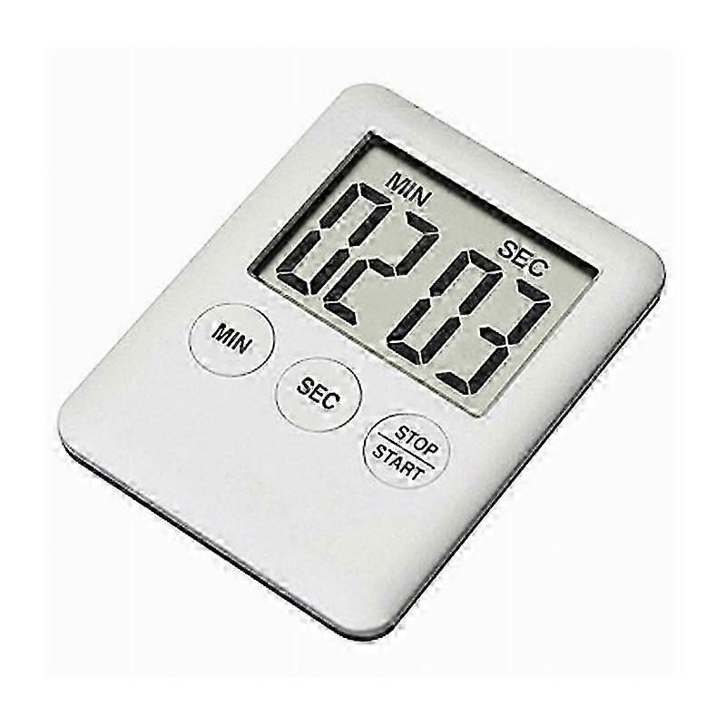 Thin Cooking Digital Timer Kitchen Time Countdown Alarm Clock Baking Pizza ToolWhite SZRH A-F