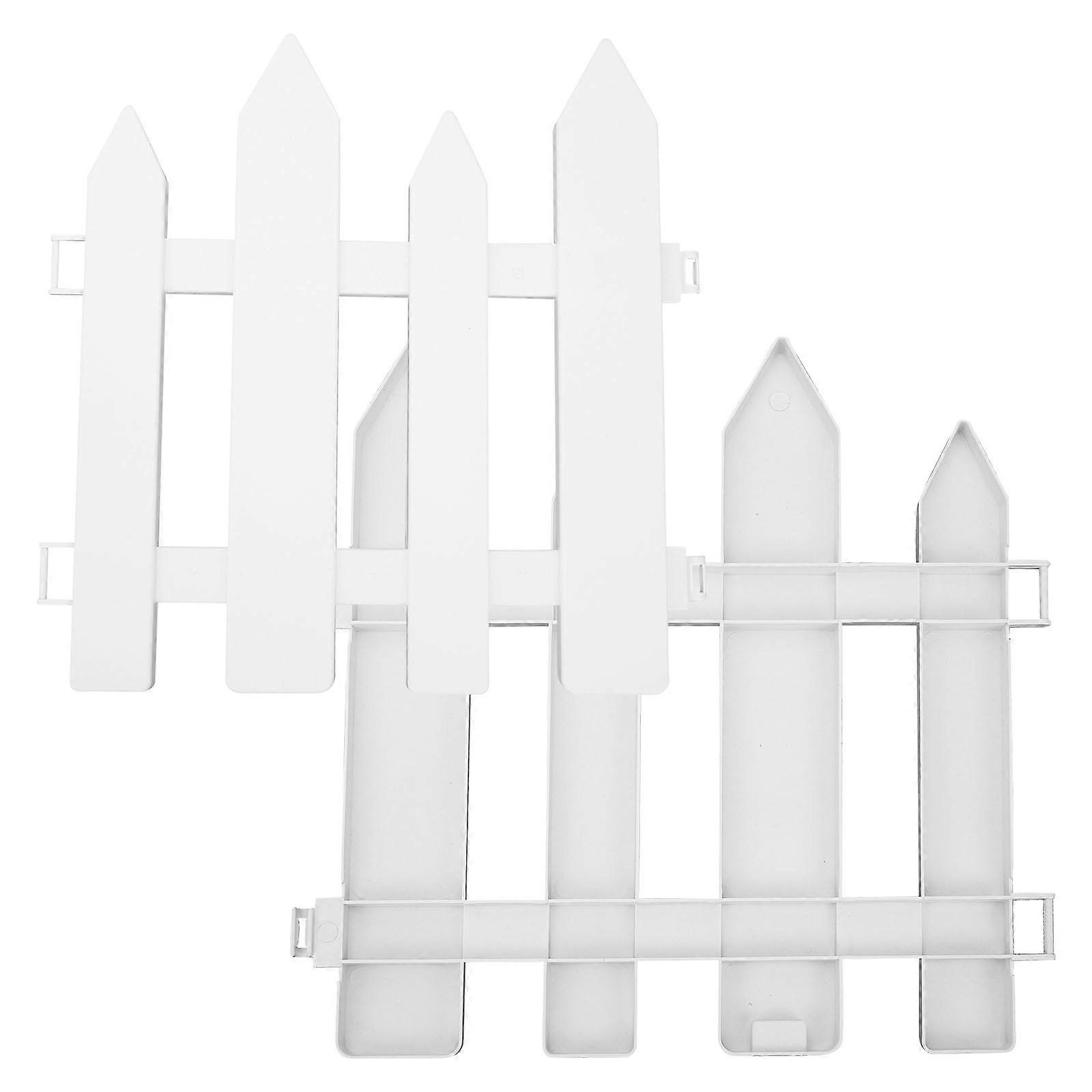 Durable Plastic Garden Edging Border Lightweight Lawn Fence for Courtyard Flower Beds Pathways Weather Resistant Decorative Landscape Divider Easy