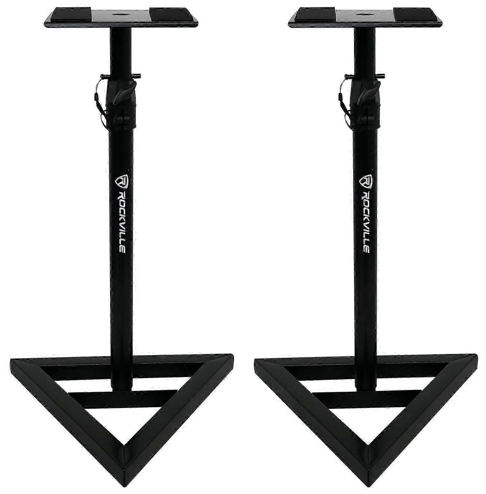 Rvsm1 Pair Of Nearfield Studio Monitor Stands W/adjustable Height