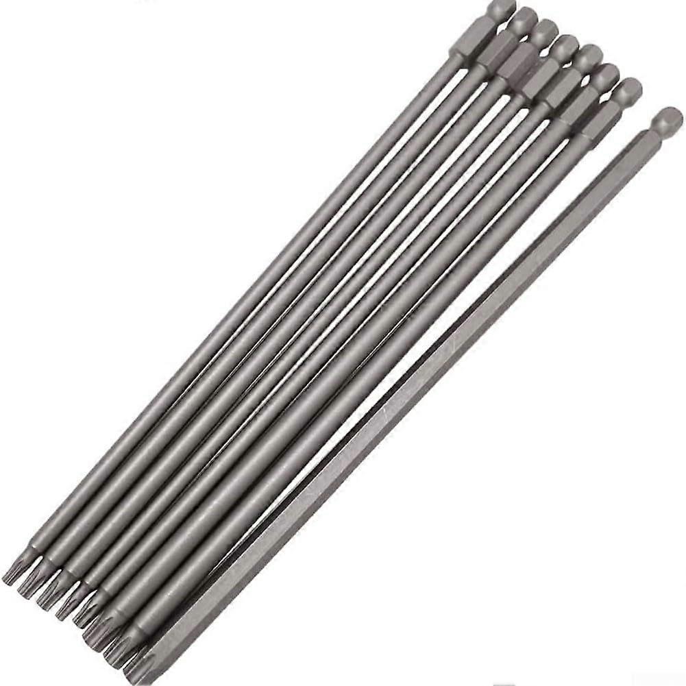 Screw It Right A complete collection of eight screwdriver bits in practical long version (200 mm)