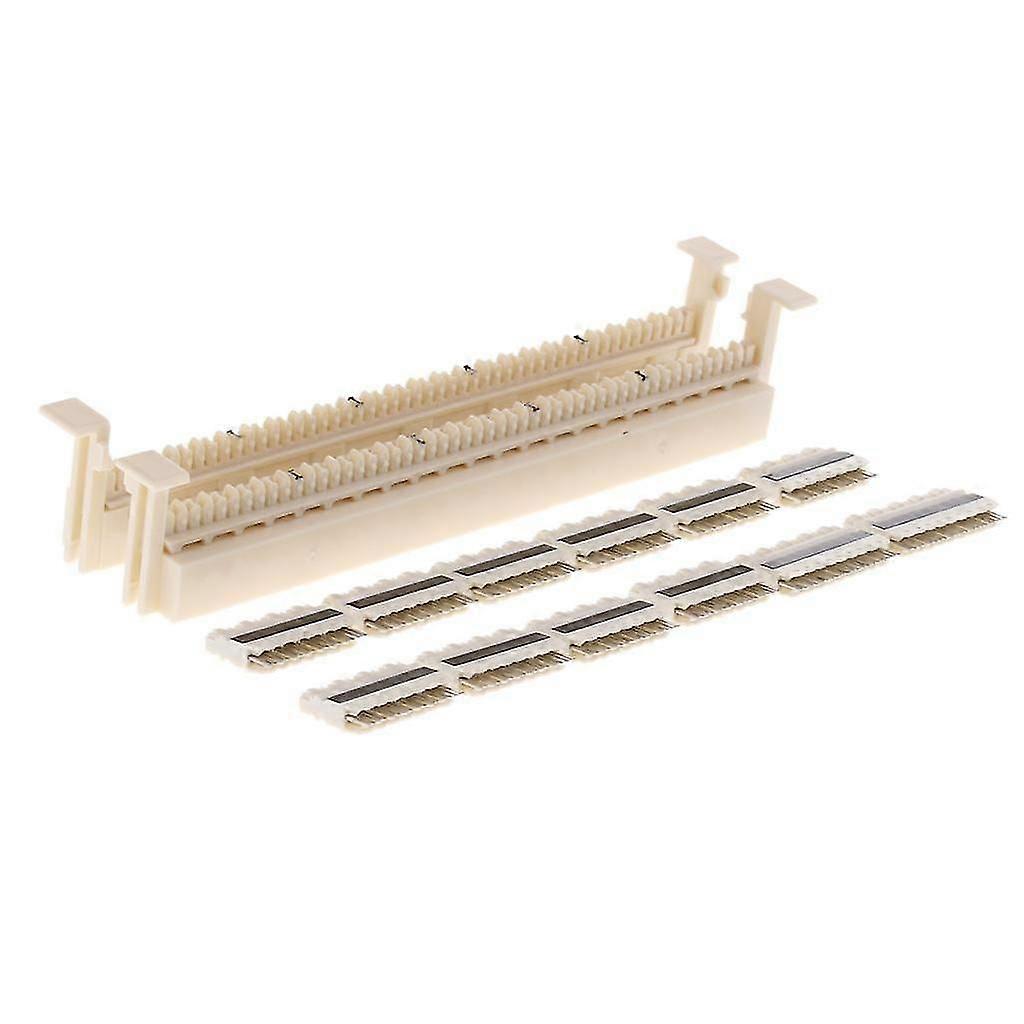 66Punch Down 50Pair Wiring Block Connect 66-IDC and 110-IDC Phone Voice Data