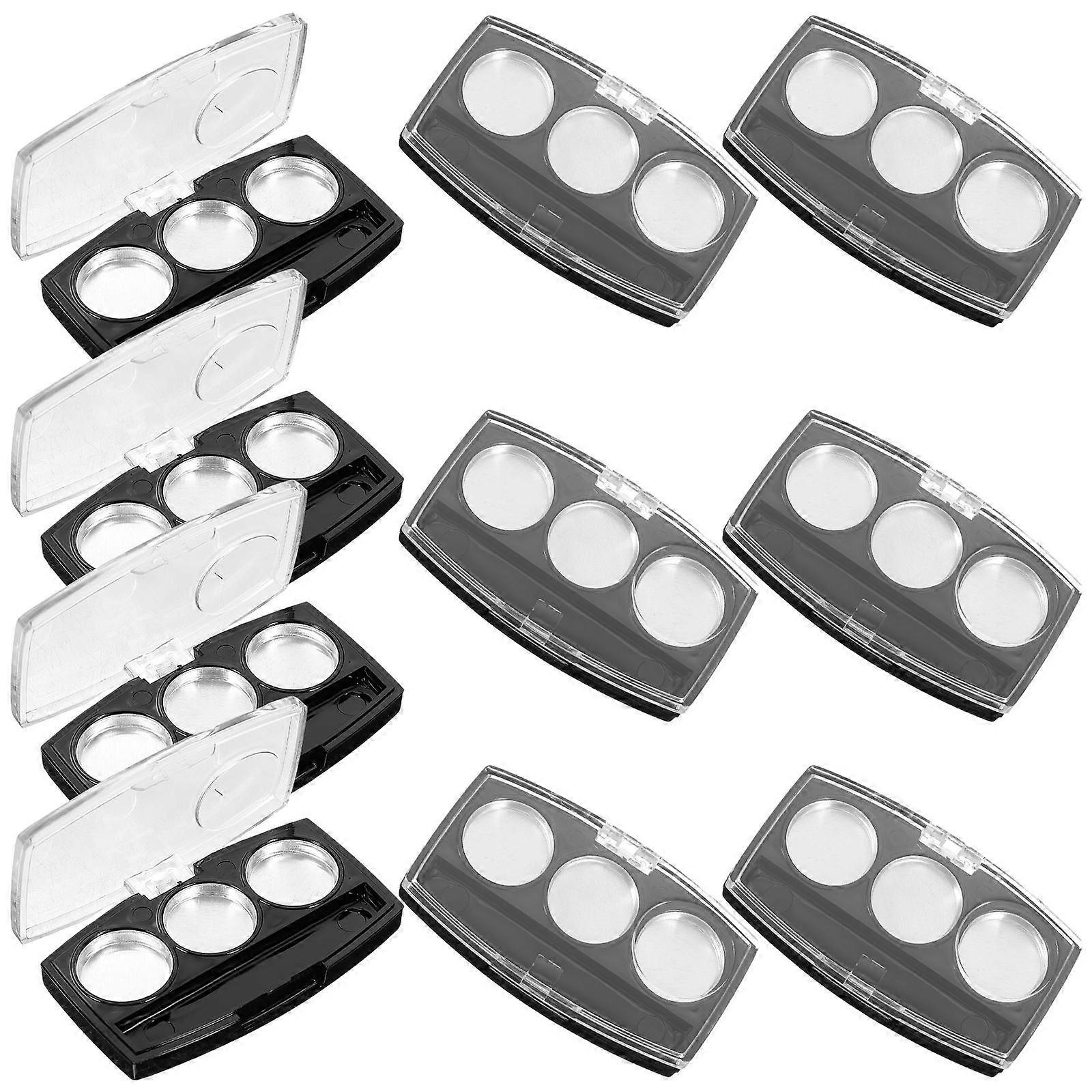 Empty Eyeshadow Case Diy Eye Shadow Material For Makeup Beginners 10Pcs