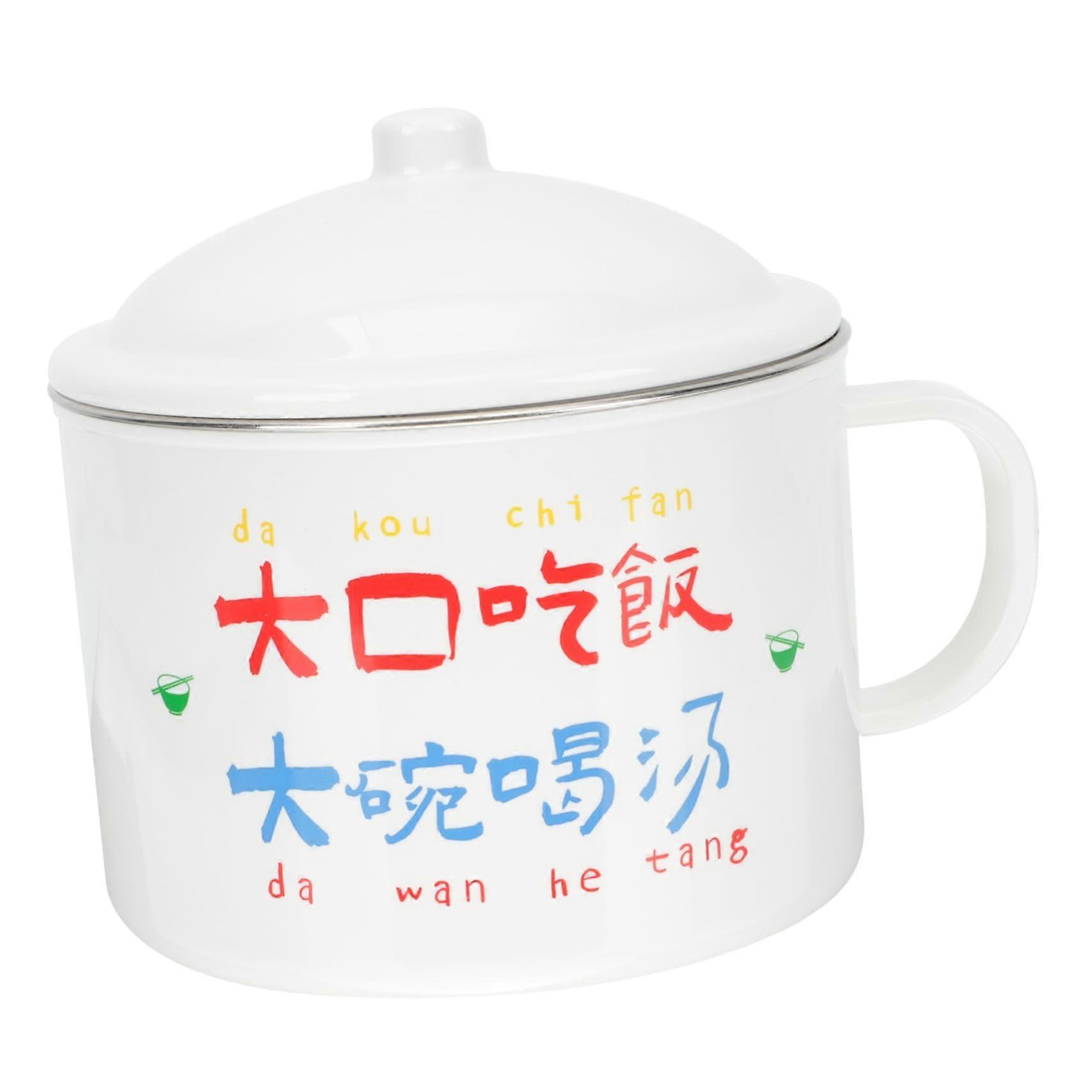 Handicraft Noodle bowl Large capacity Soup bowl Reusable Ramen bowl Decorative Soup bowl Bento container Color sorted