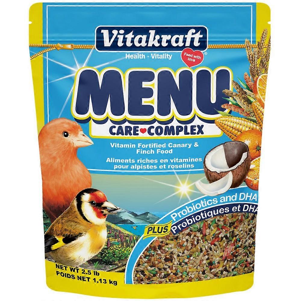 Vitakraft Vitakraft Menu Canary & Finch Food, 2.5 Lbs