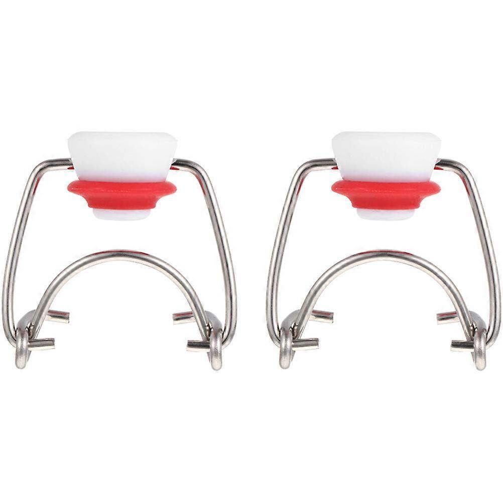 Airtight Seal Reusable Pressure Resistant Beer Bottle Caps Swing Top Universal Style Beverage Storage Drink Enthusiasts 2Pcs