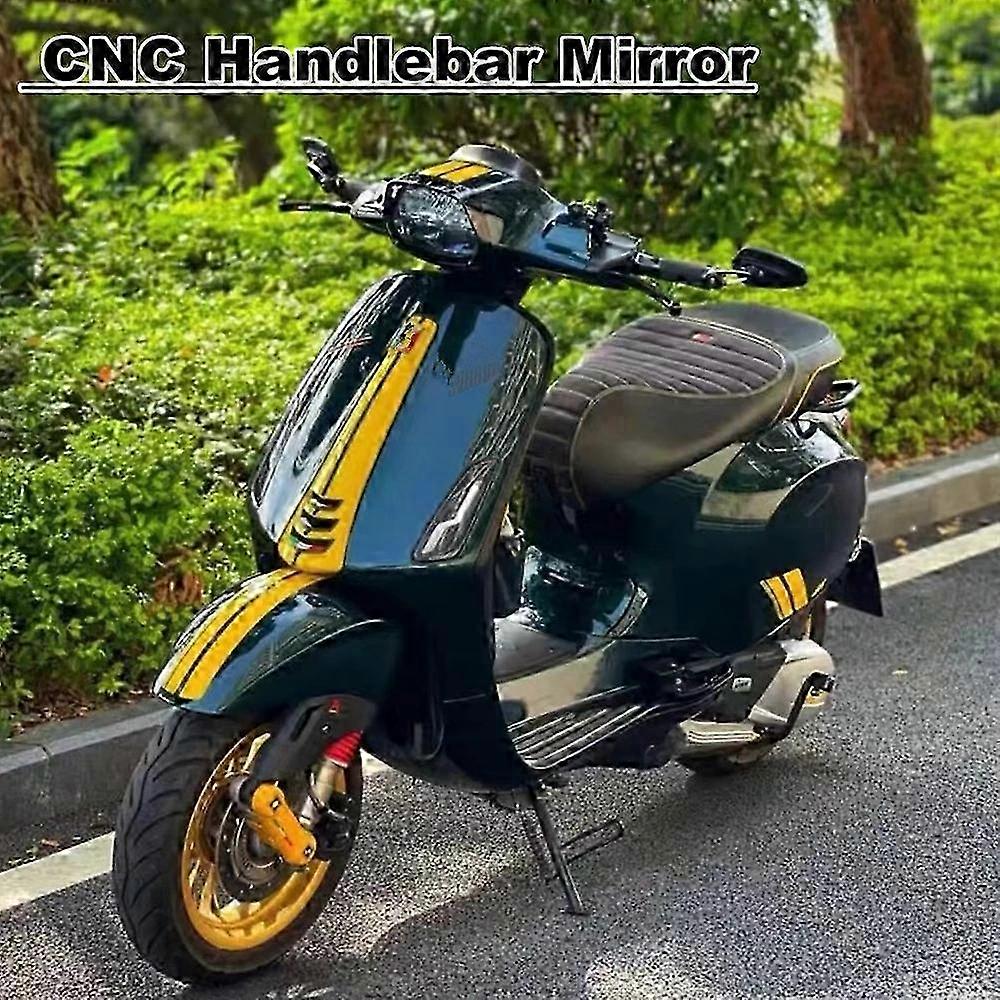 CNC Handlebar Mirror for Motorcycle Compatible with Certain Brand Models